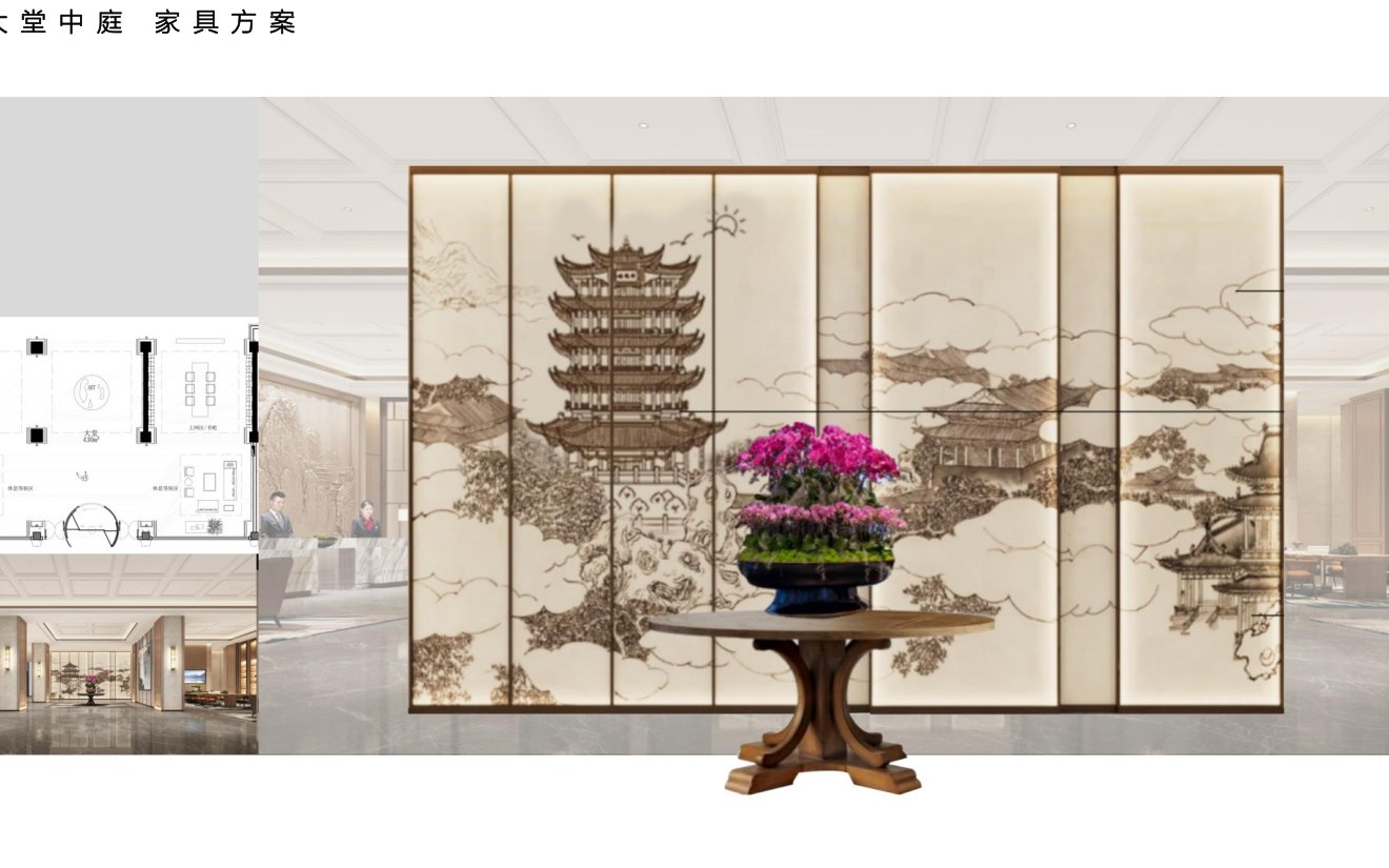 东西湖酒店公区空间 2