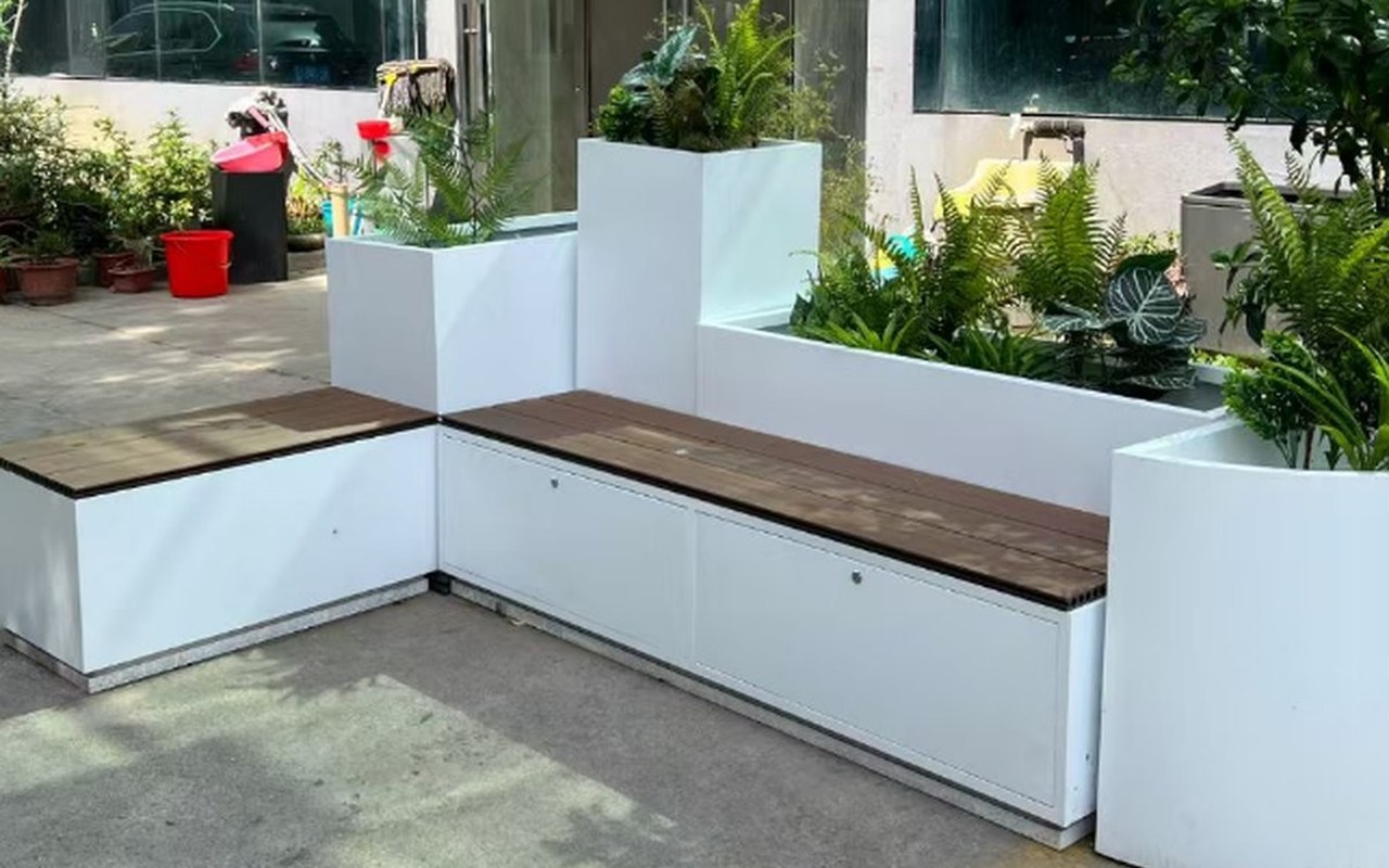 花箱展架供应链代表产品场景图